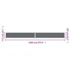 vidaXL Tenda laterale estensibile antracite 117x1200 cm Anteprima dell’immagine prodotto 10