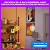 Philips Slimme LED-lamp met gloeidraadlook, G125, fitting Productafbeelding-voorbeeld 9