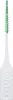 A close-up studio shot of a single interdental brush. Voir les images du produit
