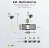 Sat-Multischalter 9 Eingänge/4 Ausgänge Verteiler für max. Produktbild-Vorschau 7