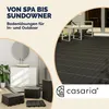 CASARIA WPC Fliesen 30x30 cm 22er Set 2m? Stecksystem Produktbild-Vorschau 5
