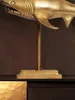 Deko Hai FineBuy 70 cm Aluminium Wohndeko Design Dekoration Produktbild-Vorschau 5