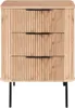 BRONX ROUND Kommode mit 3 Schubladen Produktbild-Vorschau 1