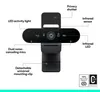 Logitech BRIO 4K - Videocamera per live streaming - Colore Anteprima dell’immagine prodotto 4