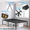 LZQ rám postele 90 x 200 cm kovová postel Rám postele z Náhled obrázku produktu 7