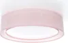 Deckenleuchte E27 rund Ø 60 cm Rosa 2-flammig Modern Produktbild-Vorschau 2
