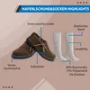 Trachtenschuhe +Trachtensocken Set Haferlschuhe wildleder Produktbild-Vorschau 3