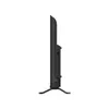 A side view of a black flat-screen television on a white background. Anteprima dell’immagine prodotto