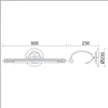 LED Wandlampe Spiegelleuchte 8W Spiegellampe 50 cm Produktbild-Vorschau 3