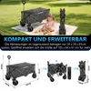 Wózek ręczny elektryczny z składanym stolikiem, szerokimi Podgląd zdjęcia produktu 2
