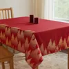 Weihnachtstischdecke mit Weihnachtsbäumen, rechteckig, 140 Produktbild-Vorschau 3