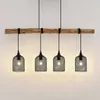 Lindby Hängeleuchte Elrond, 116 cm, schwarz, 4-flammig, Produktbild-Vorschau 3