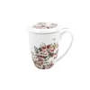 DUO FLORAL Becher 380 ml VINTAGE FLOWERS WHITE mit Teesieb, Produktbild-Vorschau 10