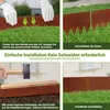 Bettizia Rasenkante mit Spitzen Metall 100 x 20 cm 5m Produktbild-Vorschau 3