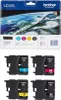 Brother LC985VALBP - pack de 4 - noir, jaune, cyan, magenta Voir les images du produit 4