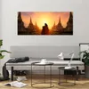 Bilder auf glas - Tempel Mönch - 120x50cm - Glasbilder - Produktbild-Vorschau 6