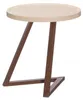 Beistelltisch aus MDF, Ø 40 cm Produktbild-Vorschau 1