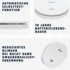 ABUS flacher Rauchmelder RWM160 , weiß Produktbild-Vorschau 4