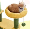 Yaheetech Kaktus Kratzbaum XXL deckenhoch, Stilvoller Produktbild-Vorschau 6