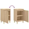 Nachttische 2 Stk. Sonoma-Eiche 40x35x70 cm Holzwerkstoff Produktbild-Vorschau 8