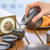 TOMSHOO Čajová souprava z čistého titanu s víčkem, miska, Náhled obrázku produktu 3