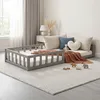 Lit D'Enfant 90x200 cm Lit Montessori avec Barriere en Bois Voir les images du produit 2