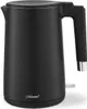 A black electric kettle on a white background. Náhled obrázku produktu
