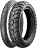 Two motorcycle tires are shown against a white background. Produktbild-Vorschau