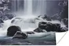 MuchoWow® Poster Wasserfall - Steine - Natur 60x40 cm - Produktbild-Vorschau 2