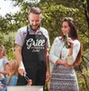 anpassbare Grill-Schürze Grillmeister [dein Name] Geschenk Produktbild-Vorschau 3