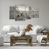 Bild auf Leinwand - Leinwandbild - 4 Teile - Brücke Pier Produktbild-Vorschau 6