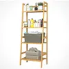 Casaria Scaffale Multiuso Bambù 4 Ripiani 123x48x32cm Anteprima dell’immagine prodotto 4