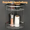Badezimmerregal,dreieckiges Lagerregal aus Edelstahl 304, Produktbild-Vorschau 7