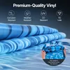 SucceBuy Runde Poolfolie, 2,44 m, Überlappung, Vinylfolie, Produktbild-Vorschau 5