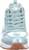 A close-up front view of a green Skechers sneaker. Anteprima dell’immagine prodotto