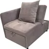 Sofa rozkładana Sweiko, łóżko tapicerowane 3 w 1 z Podgląd zdjęcia produktu 8