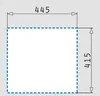PYRAMIS Spüle E33 Edelstahl / Ausschnitt 445x415 / Produktbild-Vorschau 6