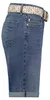 Sublevel Denim Bermuda Jeans Shorts mit Flechtgürtel und Produktbild-Vorschau 2