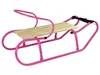 Metallschlitten mit Rückenlehne Strap Rosa Produktbild-Vorschau 3