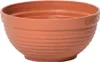 A terracotta planter bowl shown from a front-side angle against a white background. Anteprima dell’immagine prodotto