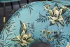 Invicta Interior Esszimmerstuhl, Samt türkis, florales Produktbild-Vorschau 6