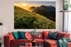 MuchoWow® Poster Blumen - Sonne - Berge 180x120 cm - Produktbild-Vorschau 2