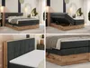 MKS MEBLE Boxspringbett, Doppelbett mit zwei Produktbild-Vorschau 2