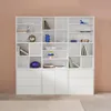 Libreria modulare decorativa in legno con 9 elementi, Anteprima dell’immagine prodotto 6