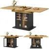 Flieks table à manger pliante, table de cuisine pour 4-6 Voir les images du produit 8