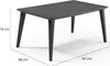 Záhradný jedálenský stôl KETER Lima - 157 x 98 x 74 cm - Náhľad obrázku produktu 14
