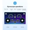 Diagram showing gyroscope operations for a remote-controlled car. Produktbild-Vorschau