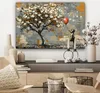 Leinwand Bilder 90x60 cm - Lebensbaum - Graffiti - Produktbild-Vorschau 7