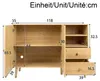 Merax Sideboard mit gewölbten Türen, Kommode mit 2 Produktbild-Vorschau 8