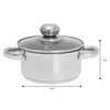 Kinghoff pot avec couvercle 14cm 1l 7988 Voir les images du produit 8